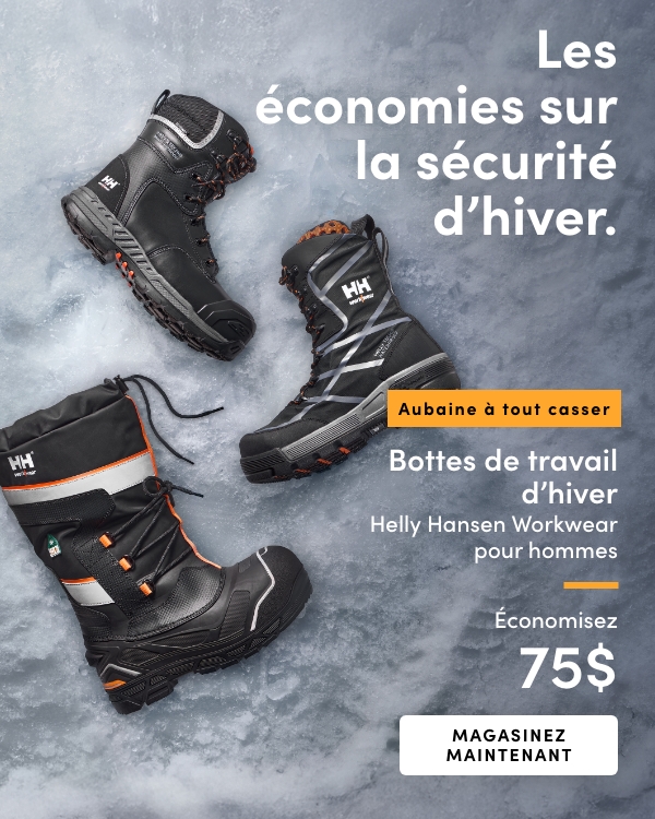  Aubaine à Tout Casser Bottes de travail d'hiver Helly Hansen Workwear pour hommes économisez 75$